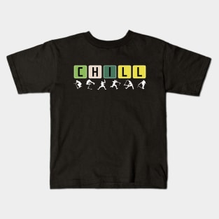 stunt scooter chill session Kids T-Shirt